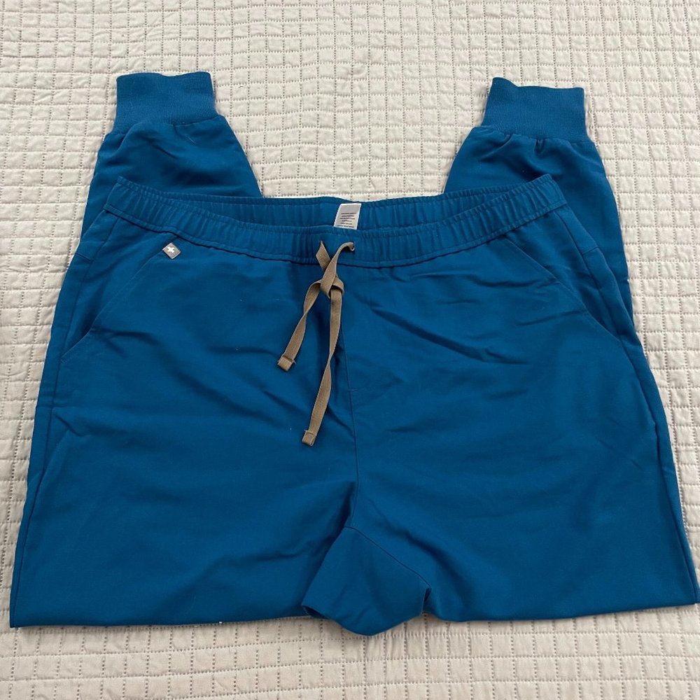FIGS men's Alps Blue Tansen™ - Short Jogger Scrub Pants - 2XL - Short